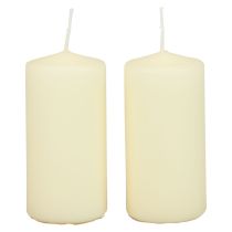 Product Pillar candles H100 Ø50cm Cream candles 12pcs