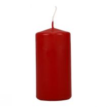 Product Pillar candles red Advent candles old red 100/50mm 24 pcs
