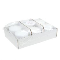 Product Pillar Candle 80/80 White 6 pcs