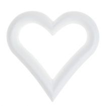 Product Styrofoam heart open 18cm 2pcs