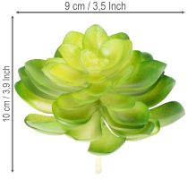 Product Artificial Green Succulent Set for Bowls or Vases, 10cm, 4 Pieces