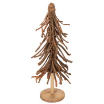 Product Willow Twig Christmas Tree on Wooden Base 48cm