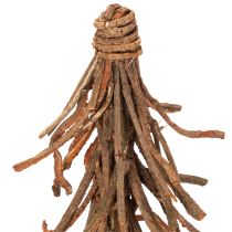 Product Willow Twig Christmas Tree on Wooden Base 48cm