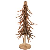 Product Willow Twig Christmas Tree on Wooden Base 48cm