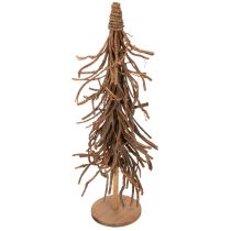 Product Decorative Tree Made of Willow Twigs on Wooden Base, 68cm