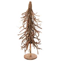 Product Decorative Tree Made of Willow Twigs on Wooden Base, 68cm