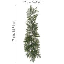 Product Artificial Pine Branch for Creative Floristry 175cm Green