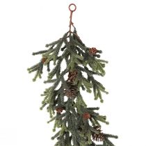 Product Fir Garland Green with Cones Brown Christmas 185cm