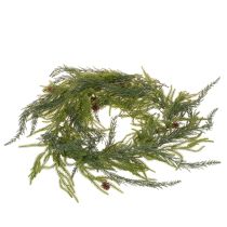 Product Artificial pine branch garland with cones for Advent decoration 218cm