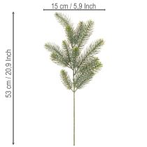 Product Artificial Pine Branch Bundle with 13 Twigs - 50cm, Pack of 3