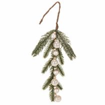 Product ProductNameArtificial Fir Branch with White Mini Christmas Baubles, 46 cm, Set of 2/ProductName
ProductDescription<h2>Artificial Fir Branch with Mini Christmas Baubles for Home Decoration</h2>
<p>This set contains two artificial fir branches, each measuri