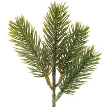 Product Artificial Green Pine Branch for Winter Decorations, 25cm, Set of 24