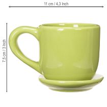 Product Coffee cup, decorative table decoration for a stylish dining area, 11cm, 3 pieces