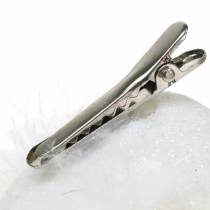 Product Dove on the clip white 14cm 2pcs
