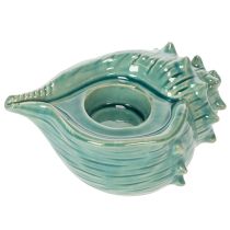 Product Tealight holder seashell decorative table candle bathroom living room 16cm