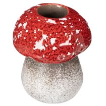 Product Decorative mushroom, fly agaric, tealight holder as table decoration, 9cm