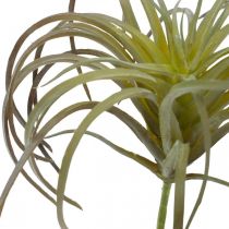Tillandsia artificial to stick green-purple artificial plant 13cm