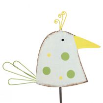 Table decoration spring, decorative bird figure, metal bird 17cm 2pcs