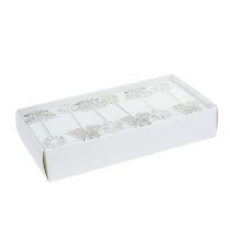 Product Placecard holder Butterfly 3,5cm silver 6pcs