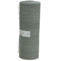 Product Table runner jute ribbon blue gray 30cm 10m