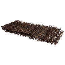 Product Table runner wood decorative branches decoration natural brown 89×20.5cm