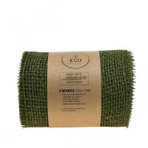 Product Table runner jute jute tape table tape olive green W15cm L10m