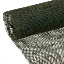 Product Table runner jute jute tape table tape olive green W30cm L5m