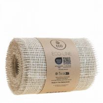 Product Table runner jute jute ribbon table ribbon white W15cm L10m