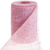 Product Table runner jute table ribbon jute ribbon light pink 15cm 10m