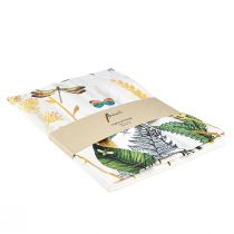 Product Table runner summer table ribbon meadow summer white 40x150cm