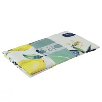 Product Table runner lemons and olives table runner summer textile 138×32cm