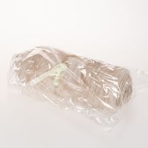 Product Beige Faux Fur Table Runner, 24 x 140 cm