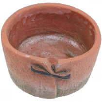 Concrete flower pot cachepot terracotta pot Ø18.5cm H10.5cm