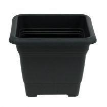 Product Pot “Nora” 23cm x 23cm H18.5cm anthracite 1 pc