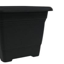Product Pot “Nora” 23cm x 23cm H18.5cm anthracite 1 pc