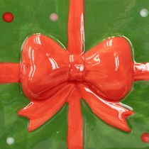 Product Ceramic Christmas decoration planter gift design with cute feet