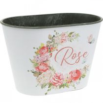 Product Planter, decorative pot roses, flower bowl L19cm H12.5cm