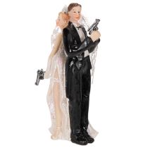Product Cake topper bride and groom 15.5cm