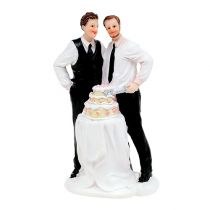 Product Cake Figurine Couple with cake 16,5cm