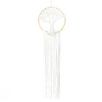 Dream catcher macrame wall decoration tree of life boho Ø28cm H92cm