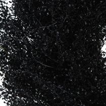 Product Dried flowers wreath black metallic lepidium Ø33cm