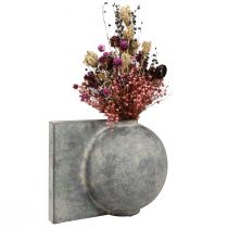 Product Dried flowers purple clover strawflowers flax dill 35cm 150g