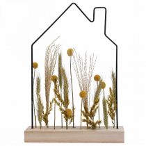 Flower stand for dried flowers House Wood, metall 34.5×24.5cm