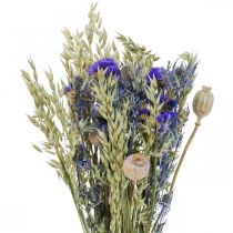 Product Bouquet of dried flowers Bouquet of meadow flowers blue H50cm 100g