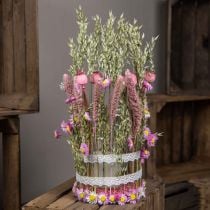 Dried bouquet Bouquet of meadow flowers Pink H50cm 140g