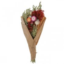 Product Bouquet of dried flowers Bouquet of meadow flowers Red H50cm 150g