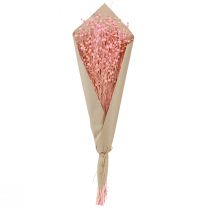 Product Dried Flax Grass Decoration Light Pink 50-55cm 80g Table Decoration