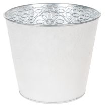 Product Metal planter, pastel white, Ø16cm H14cm
