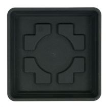 Product Coaster Lara square 20cm x 20cm anthracite 1 pc