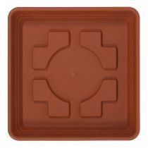 Product Coaster Lara square 20cm x 20cm terracotta 1 pc